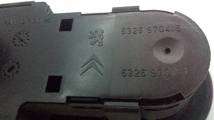 фото №7, Панель перемикачів скло лівий перед peugeot 407