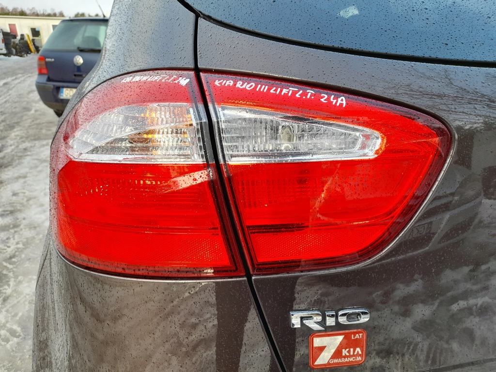 фото №11, Kia rio iii lift лампа лівий задня ліва задня крила з крила