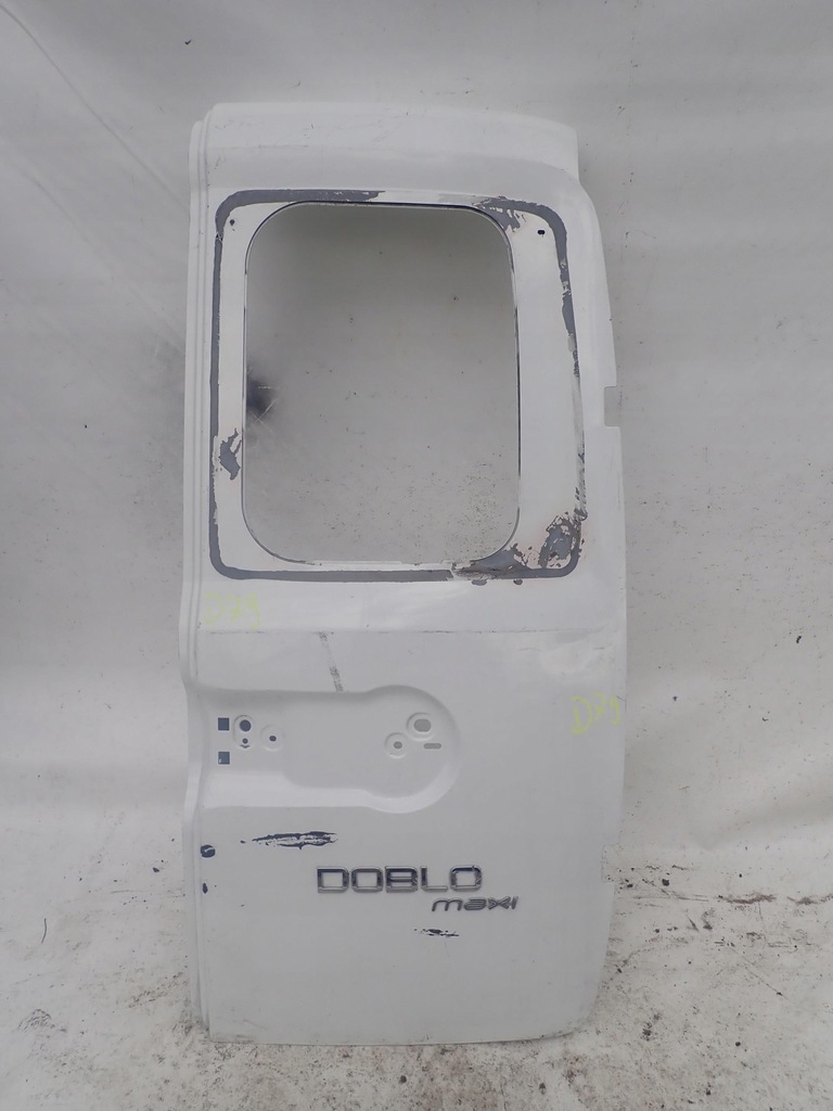 фото №2, Fiat doblo 09- двері праве задня задні