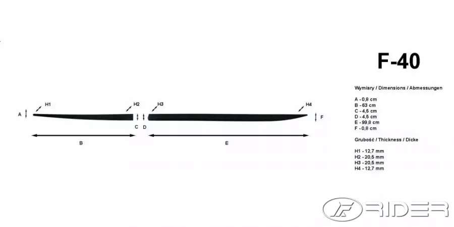 фото №10, Mitsubishi l200 2016- накладки боковой