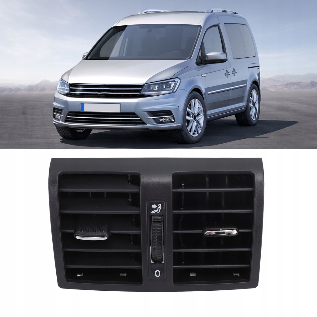 фото №15, Задняя решётка обдув do vw touran 2003-2015