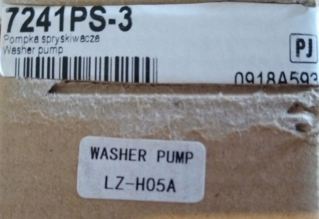 фото №3, Помпа распылителя subaru forester legacy outback