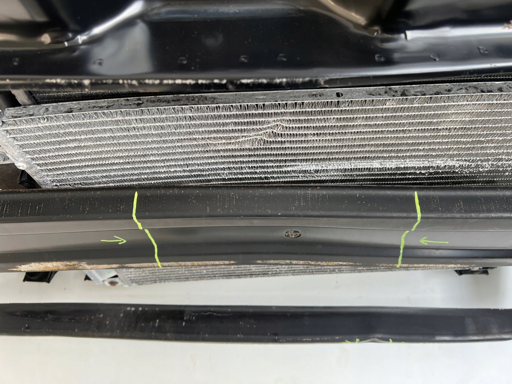 фото №10, Pas передній радіатор fiat 500