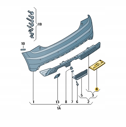 фото №1, Заглушка отверстие проушина do буксировка audi a1 s-line aso оригинал