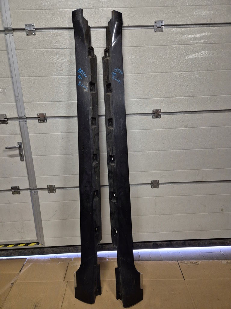 фото №1, Накладки пороговые накладки l+pr vw arteon r-line 19 rok цвет lc9x оригинал