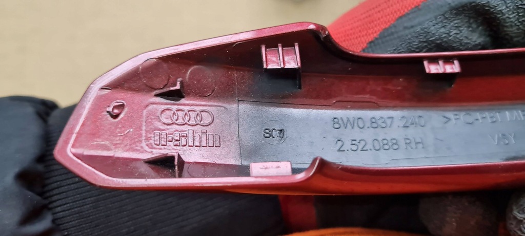 фото №14, A5 s5 8w ручка дверь правый задняя ly3s sportback 8w02837812a a4 b9