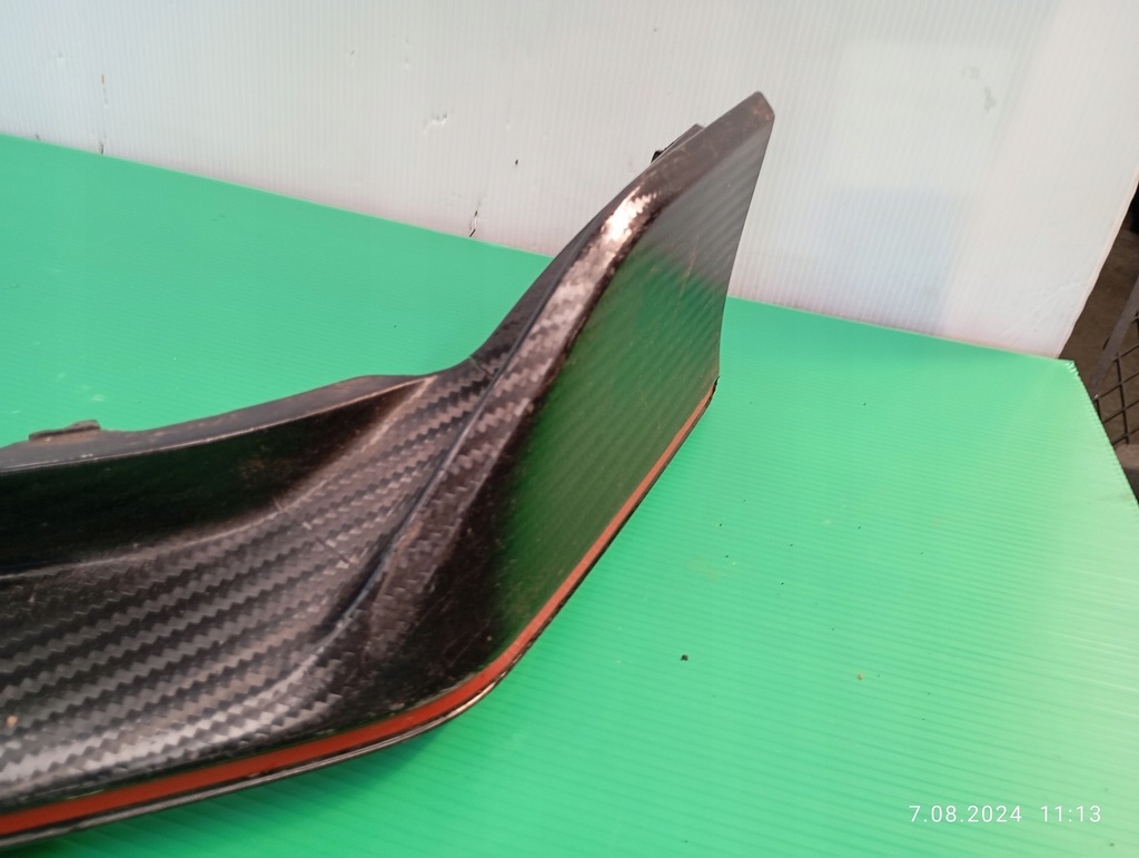 фото №9, Спойлер бампера передний накладка dół honda civic x type-r перед org