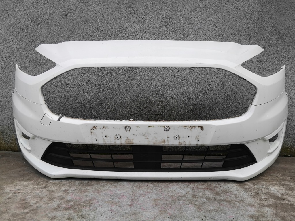 фото №1, Ford transit connect mk2 2 ii lift 17- бампер перед передній колір білий