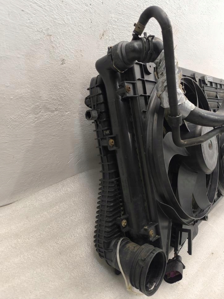 фото №4, Комплект радіатор вентилятори audi a3 8p 1k0820411h