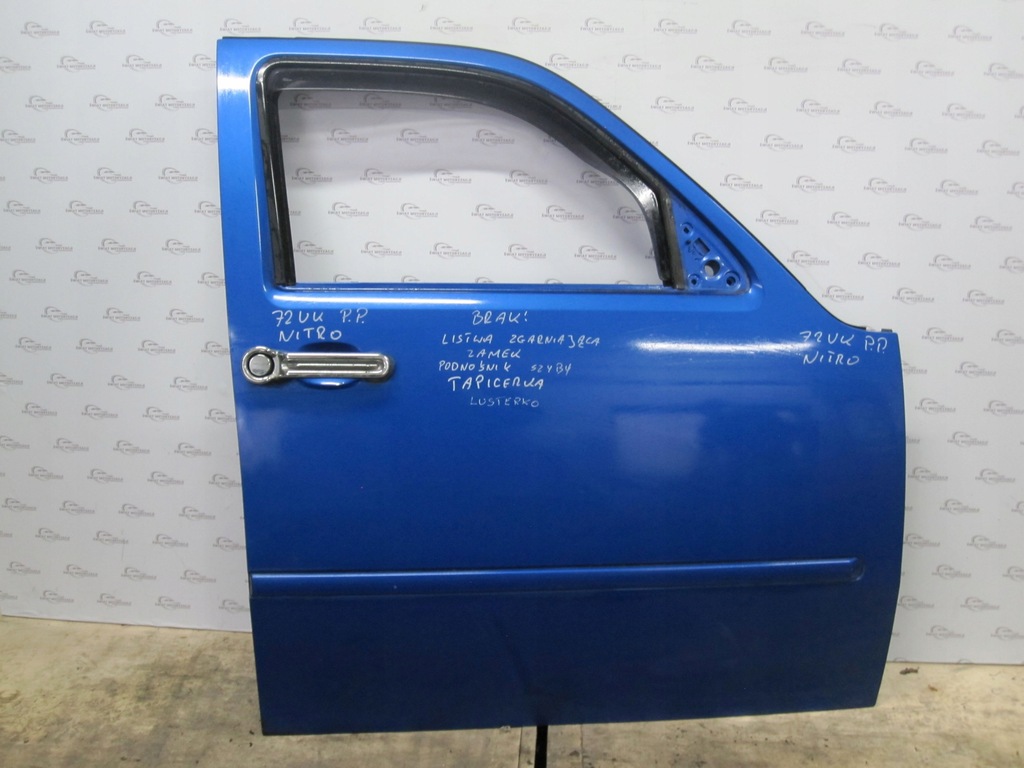 фото №1, Dodge nitro 08r дверь правый перед