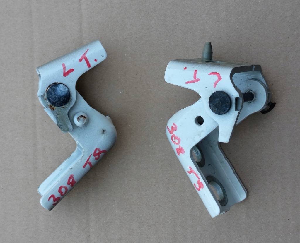 фото №1, Peugeot 308 ii t9 петлі двері лівий задня комплект kwed