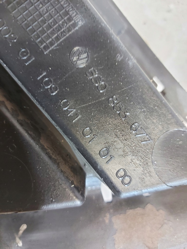 фото №9, Решётка средняя vw golf vii 5g0853677