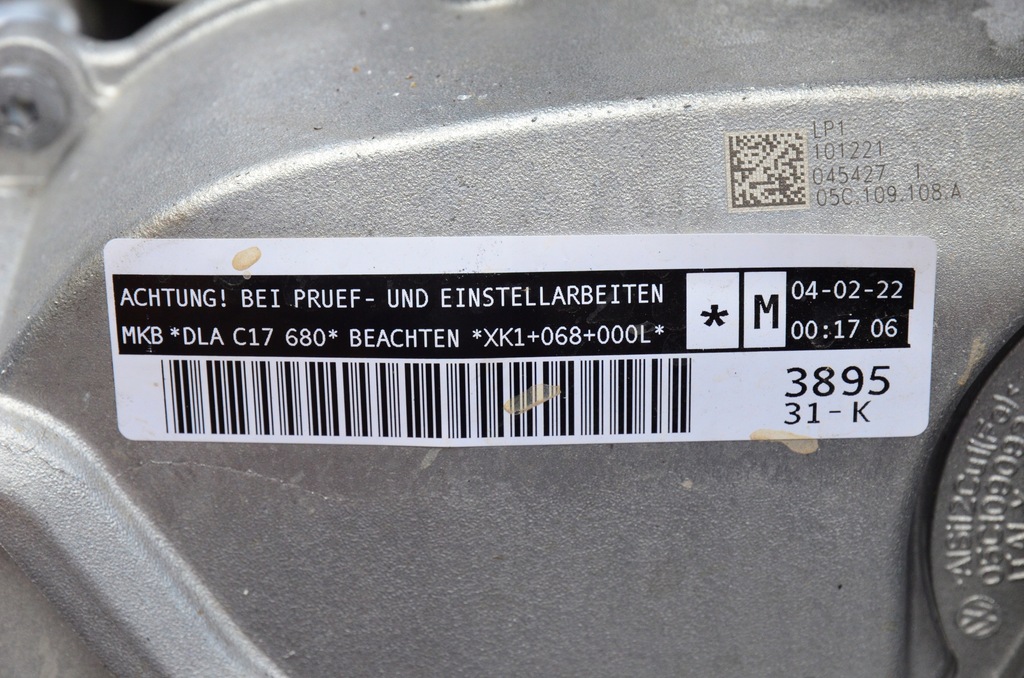 фото №7, Vw skoda scala dla c17 680 бензин двигатель