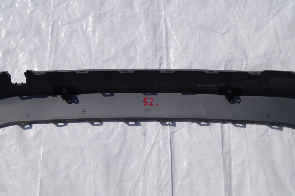 фото №9, Накладка диффузор спойлер dół бампера задняя задняя ford puma ii 2 2019-2023