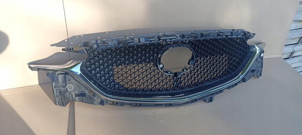 фото №10, Решётка радиатора решётка радиатора хром mazda cx5 ii 2 17-21rok с камера kb8b-50712 k157-67rc0