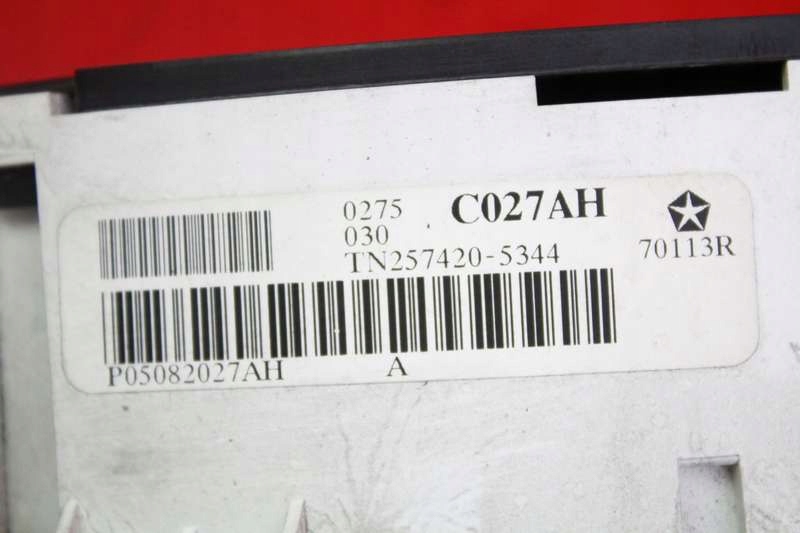 фото №8, Лічильник прилади eu chrysler pacifica 1 i 3.8 v6 05r