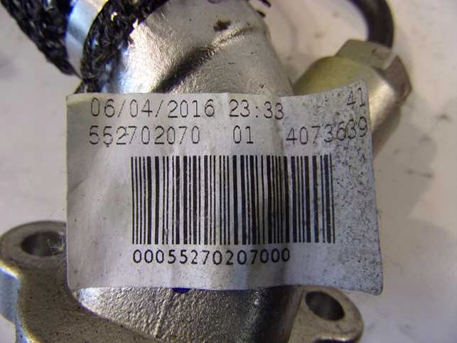 фото №3, Jeep compass ii 2.0 mtj 17- труба шланг egr 552702070