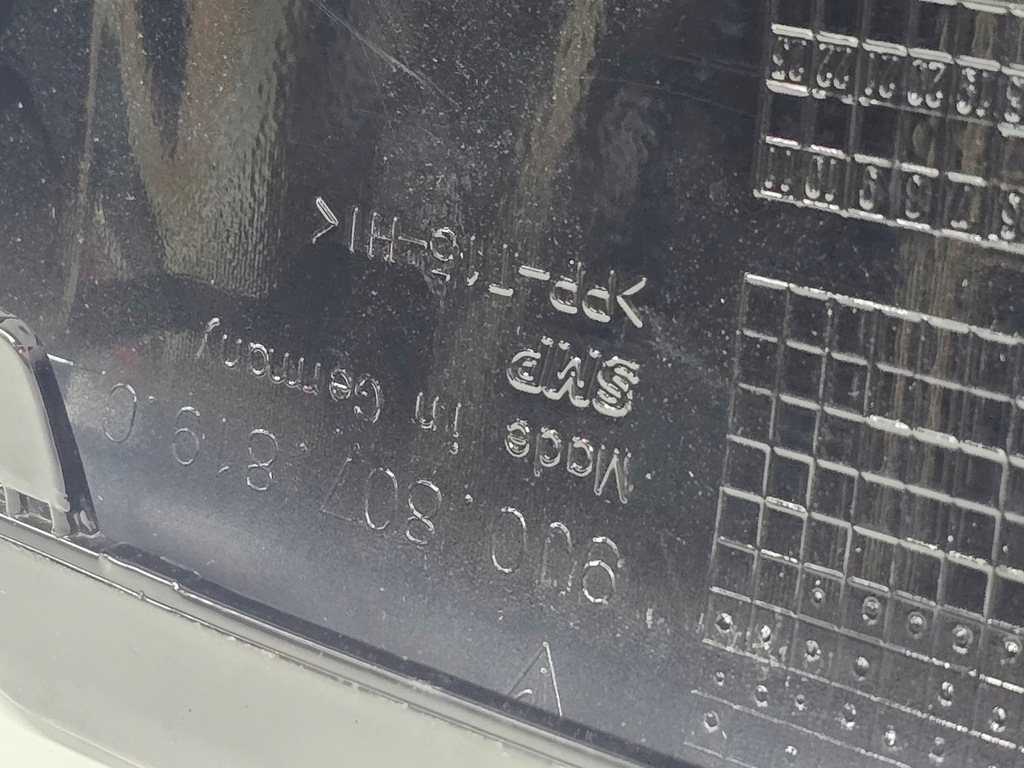 фото №12, Porsche taycan cross turismo спойлер бампера передний 9j0807819c