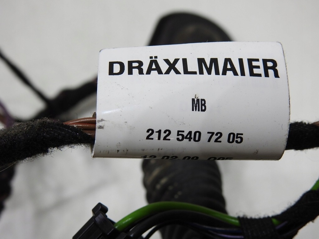 фото №10, Жгут электропроводка дверь задняя mercedes w212 kombi