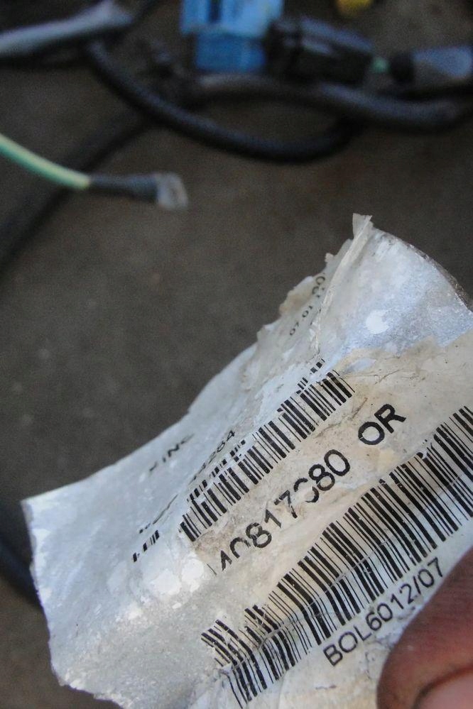 Жгут электропроводка отсек двигателя peugeot rcz 1.6 thp с Разборки