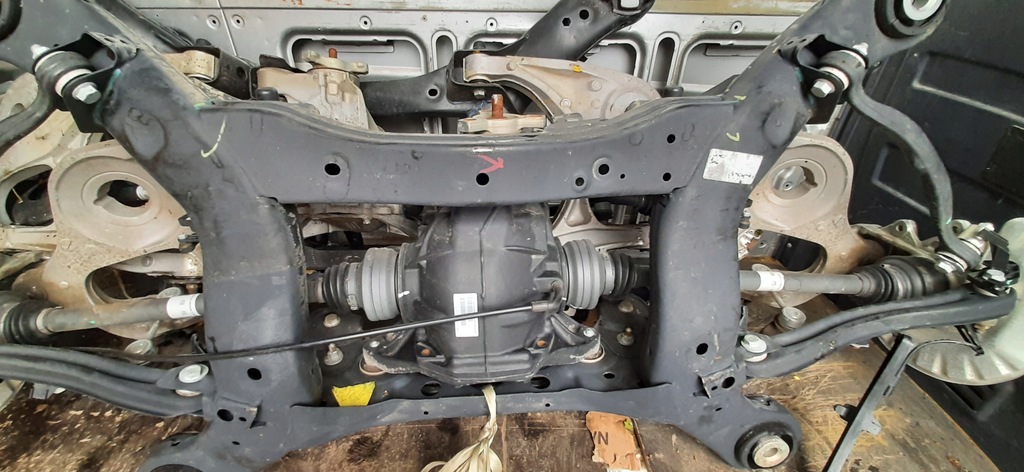 фото №1, Задній міст mercedes ml w166 1663500414 3.47