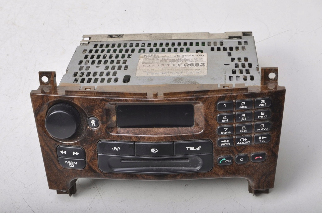 фото №1, Peugeot 607 радіо je-3000u