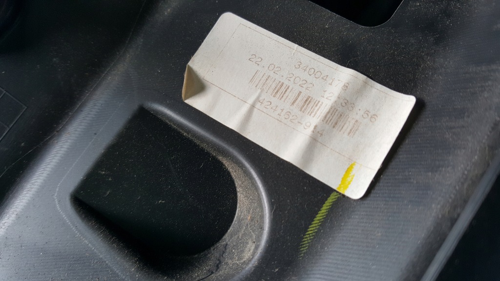 фото №13, Молдинг дверь левый задняя audi q3 ii 83a853969a/b