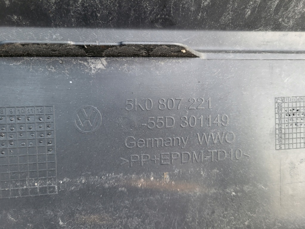 фото №7, Vw golf vi hb бампер передній 5k0807221