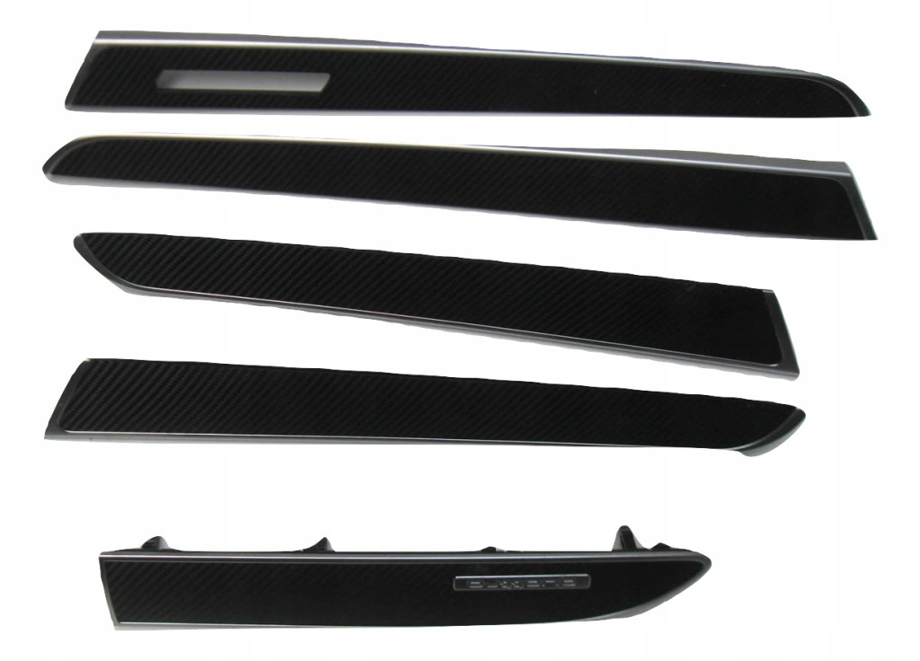 фото №1, Молдинг обивка дверь консоли audi rs6 c6 карбон