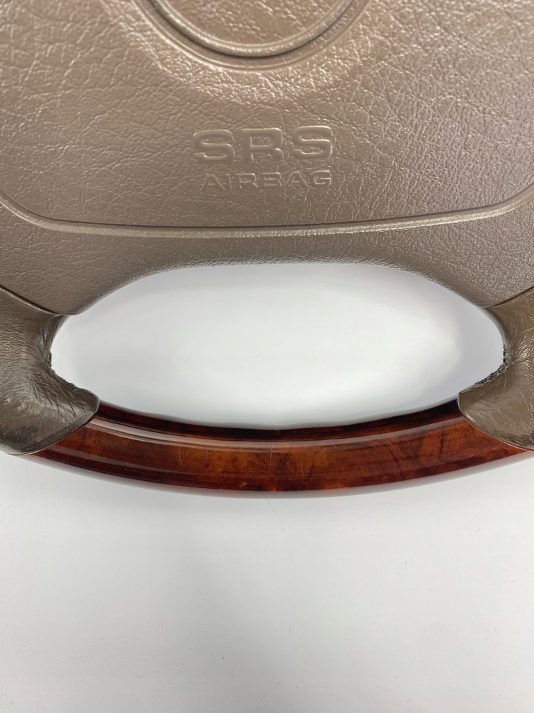 фото №10, Воздуховод колесо руля деревянный кожаный mercedes w124 r129 w140 c140