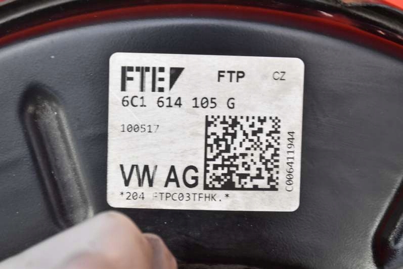 фото №7, Підсилювач гальм насос гальмівна eu 6c1614105g skoda fabia 3 iii 1.2 tsi 90 km 14-18