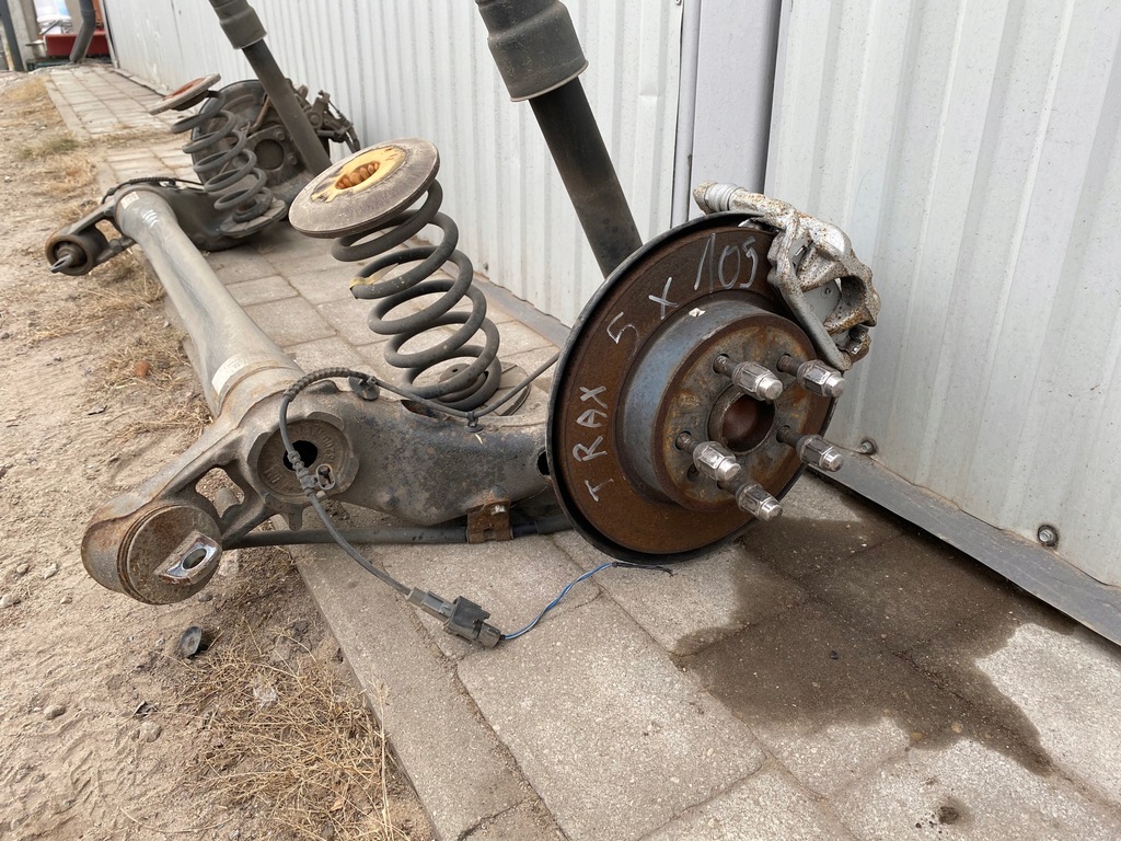 фото №5, Балка oś підвіска задня задня амортизатори chevrolet trax комплектна