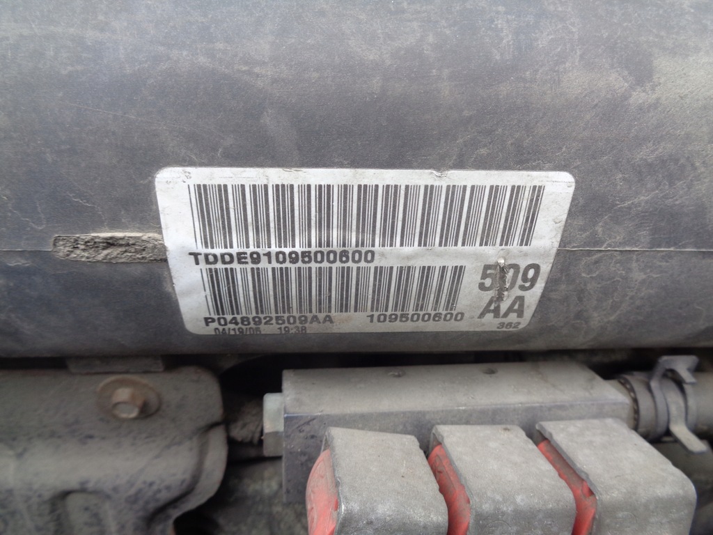 фото №7, Двигатель исправный do запуск chrysler pacifica i 3.5 v6 186kw 253km 2003-