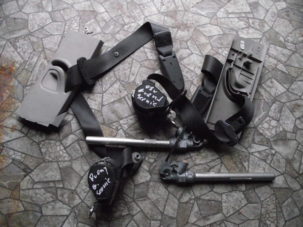 фото №1, Ремені безпеки натягувачі scenic ii grand