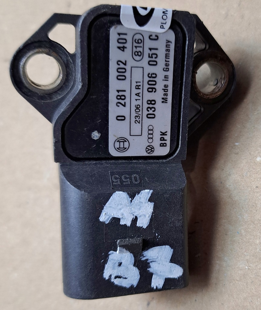 фото №7, Audi a4 b7 датчик тиску map датчик 0281002401 038906051c