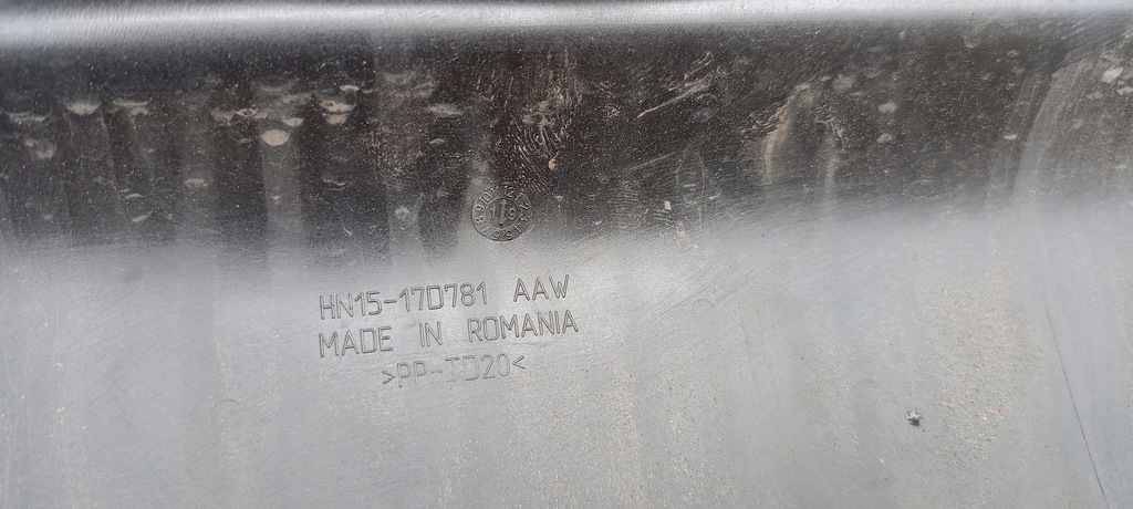 фото №7, Спойлер диффузор бампера ford ecosport st hn15-17d781 aaw