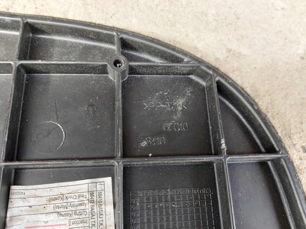 фото №6, Toyota corolla verso ii бардачок пол багажника