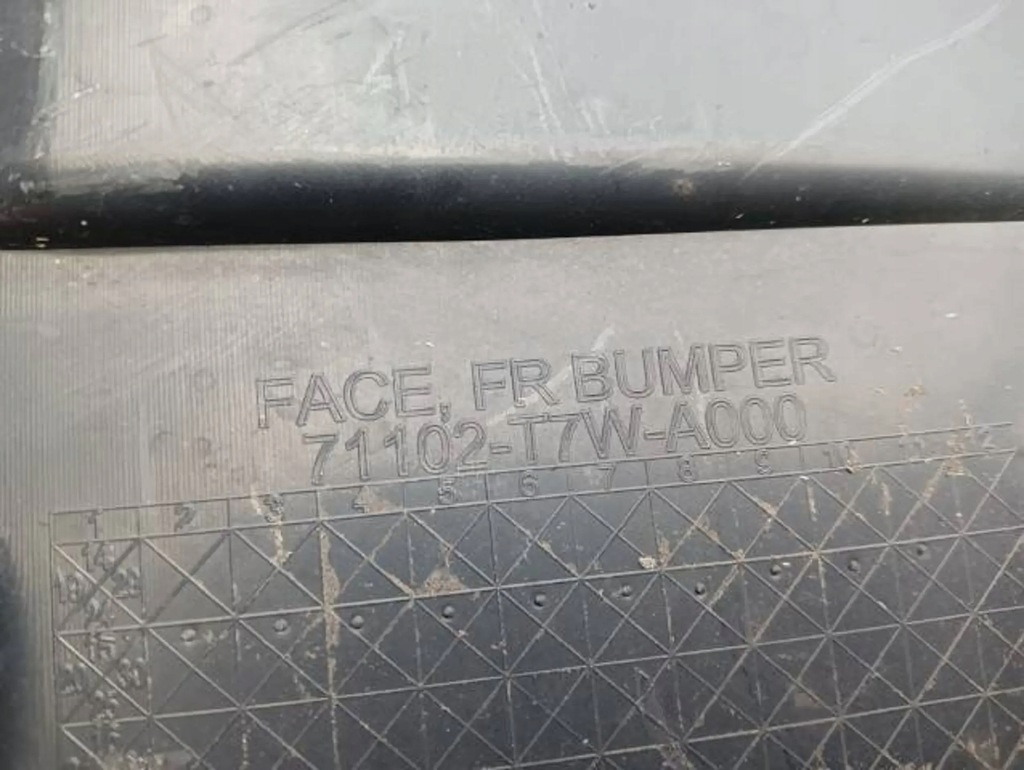 фото №10, M19 honda hrv hr-v ii 2 15- спойлер бампера перед