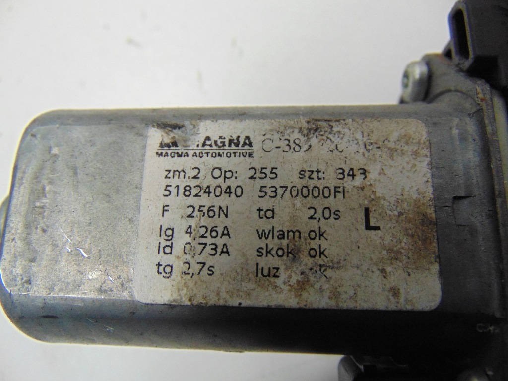 фото №9, Механізм скло лівий перед fiat 500 2007- 51824040 europa