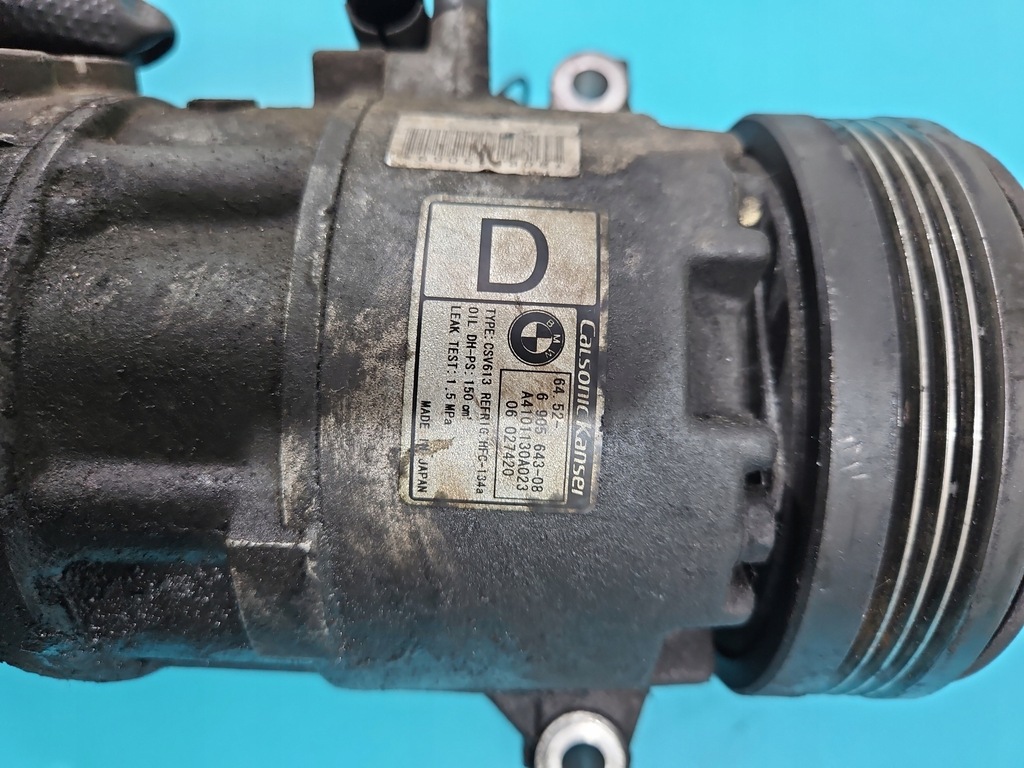 фото №10, Компресор кондиціонера bmw x3 e83