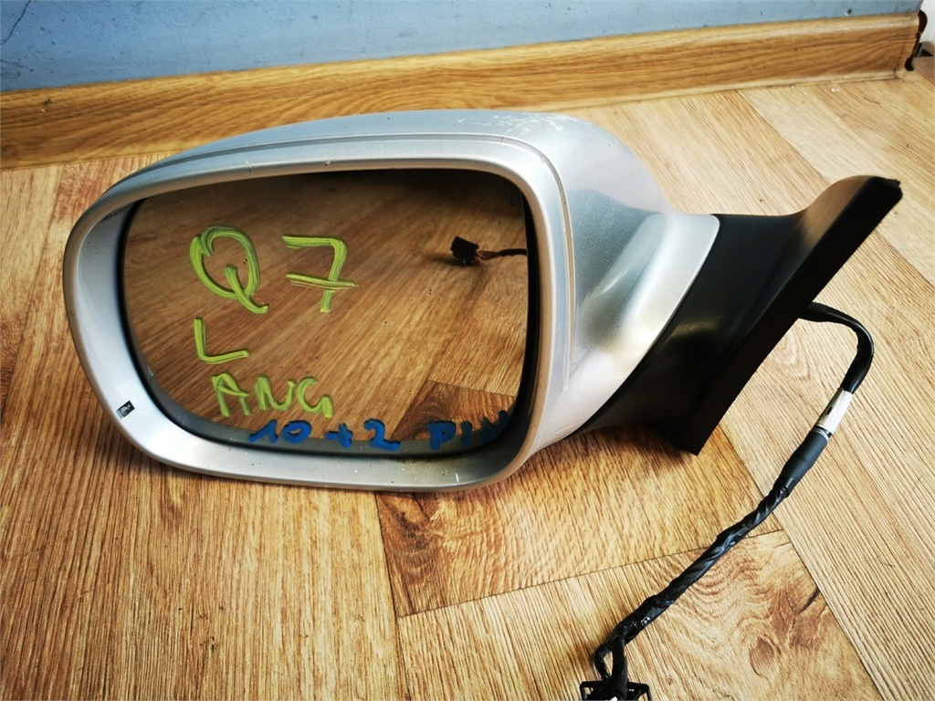 фото №6, Audi q7 4l 05-10 зеркало левая 12 pin демонтаж uk