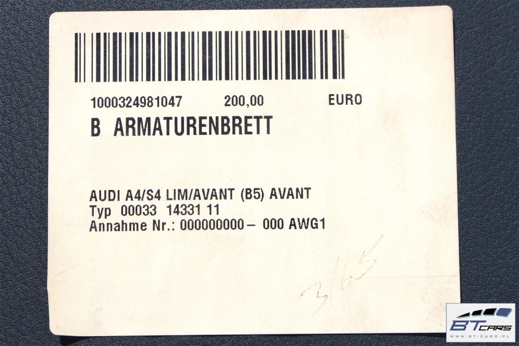 фото №8, Audi a4 панель  панель приладів приладова панель приладів pulpit 1999-2000 8d 8d1880217 8d1