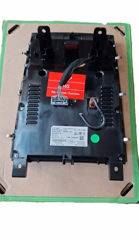 фото №2, Экран дисплей радио навигация renault espace v lift 280904005r