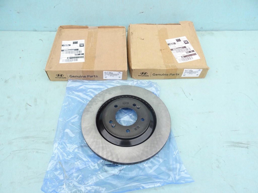 фото №1, Диск тормозная задняя hyundai i30n 58411-s0500