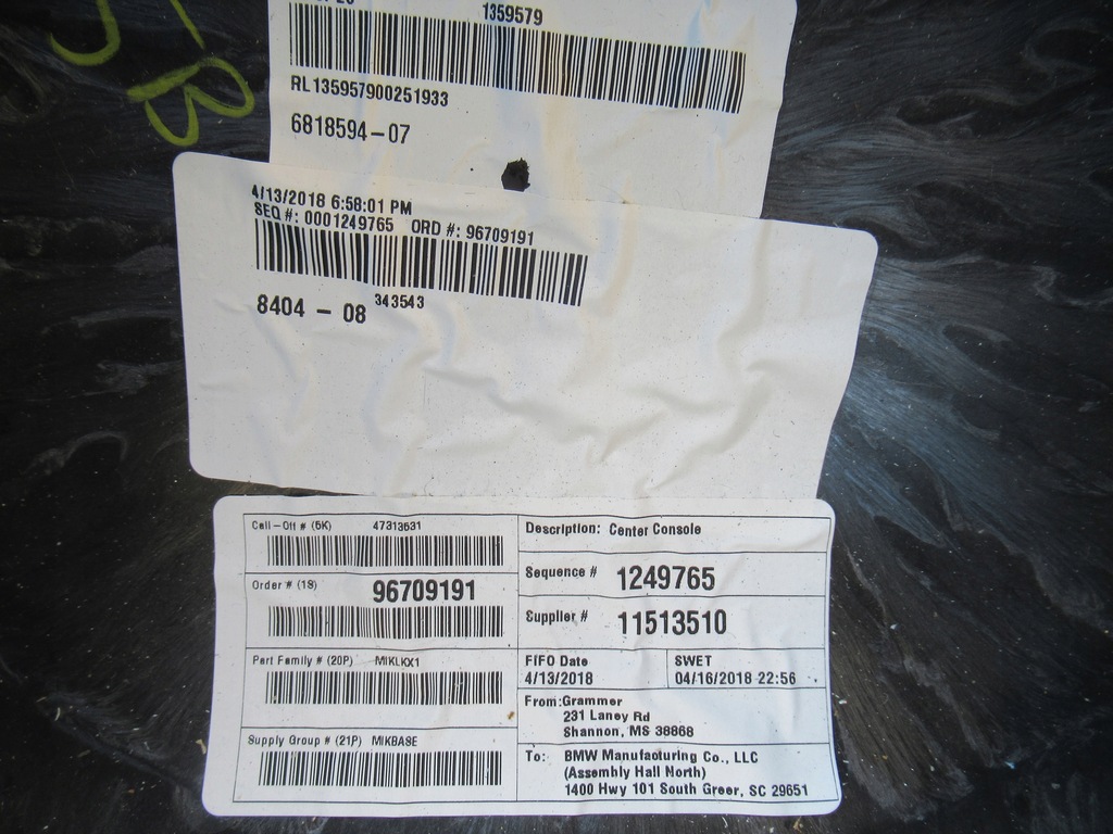 фото №5, Bmw g01 підлокітник 96709191