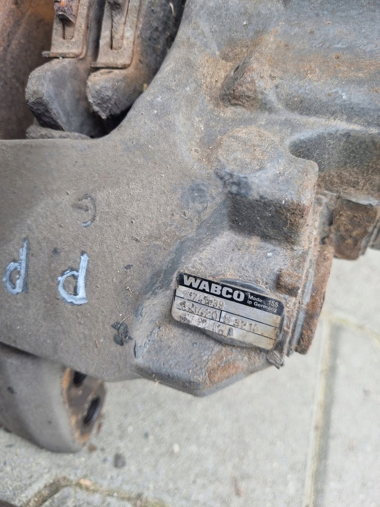 фото №6, Суппорт тормозной правый левый wabco renault gama d volvo fl ii r17.5