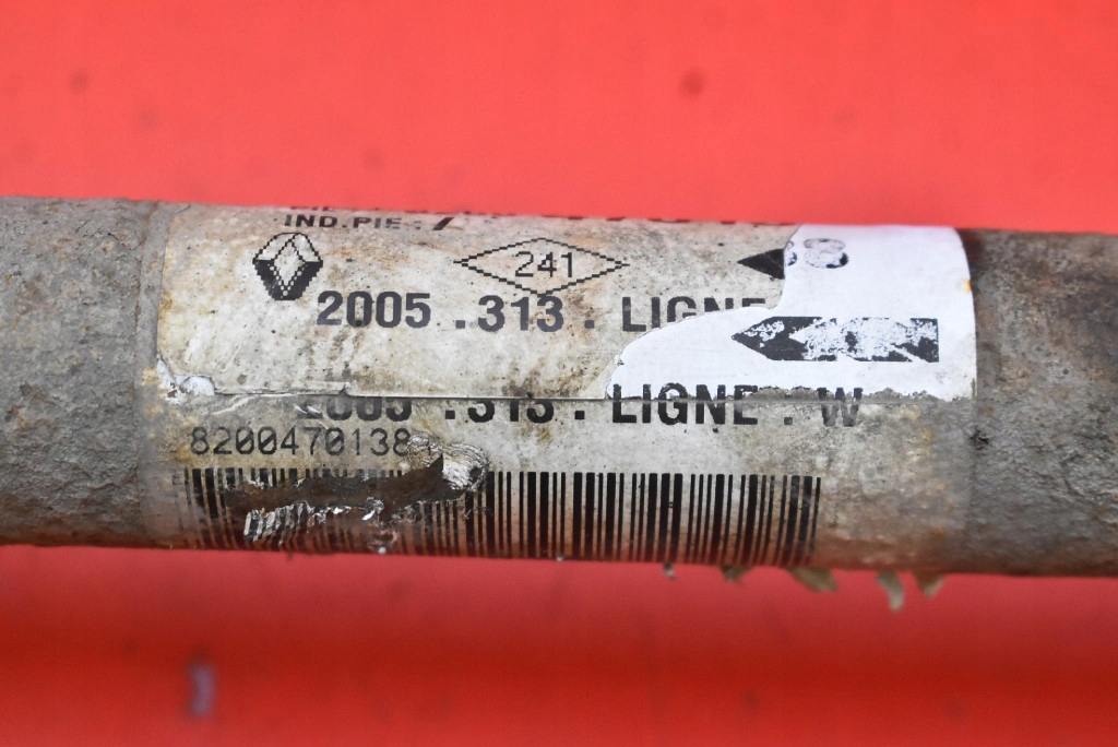 фото №9, Привідний вал ліва перед механічна коробка передач 8200470138 renault vel satis 2.0 16v 165 km 02-05