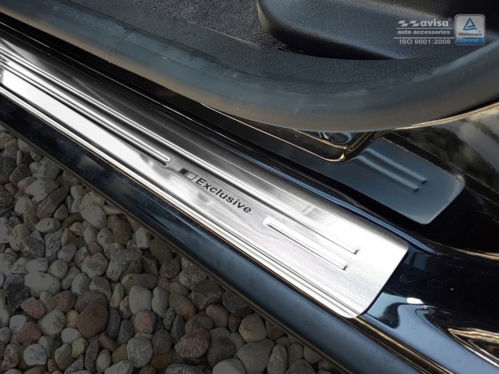 фото №4, Renault fluence / renault megane iii накладки пороговые накладки na пороги сталь