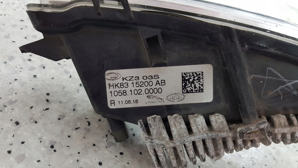 фото №4, Jaguar f-pace правый led drl противотуманная фара 9989