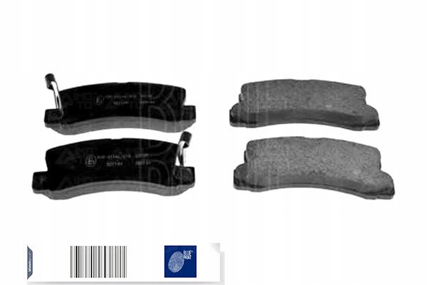 фото №1, Blue print adt34284 набір гальмівних колодок гальмівних, гальма дискові
